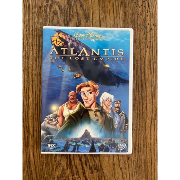 Atlantis The Lost Empire DVD 2001 Adventure Movie Walt Disney Animation Pre-Owne - Picture 1 of 4